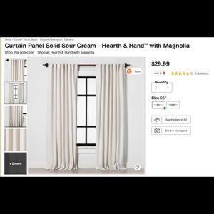 Brand new Target curtain panel